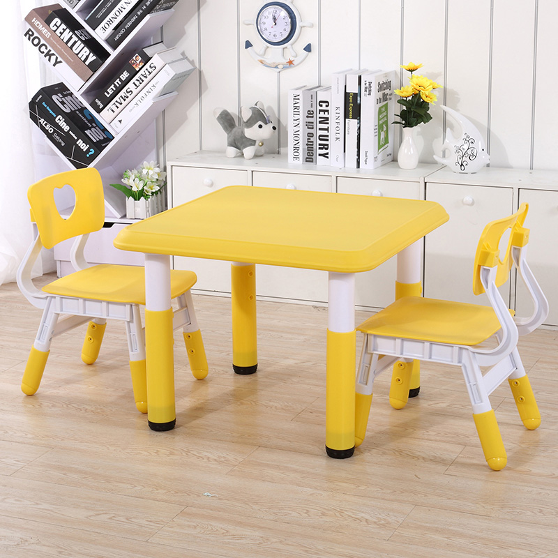 Wholesale baby plastic kids table and chairs set for childrenYongjia
